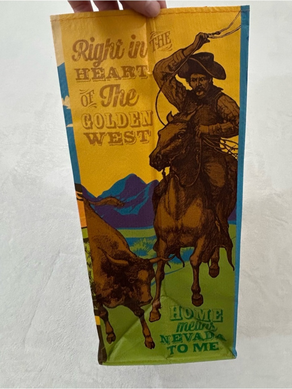 Trader Joe's Nevada 6 Gallon Reusable Grocery Tote Bag Limited Edition 16”x11” - Picture 6 of 10